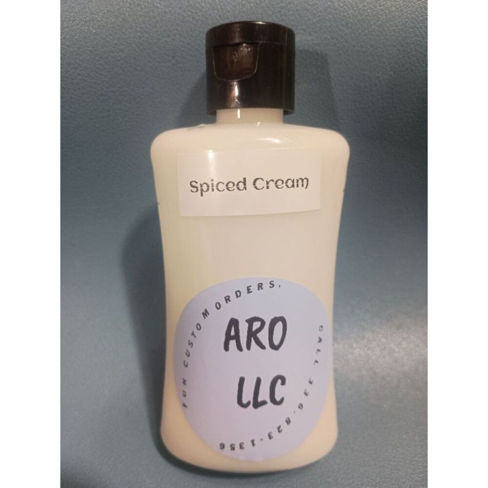 "Spiced Cream" Lotion- 3.4 oz with flip cap